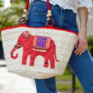 Hand painted cotton bags